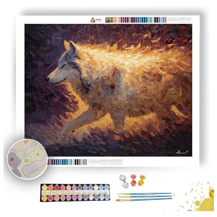 MOLTEN MANE 2 - Paint by Numbers Full Kit