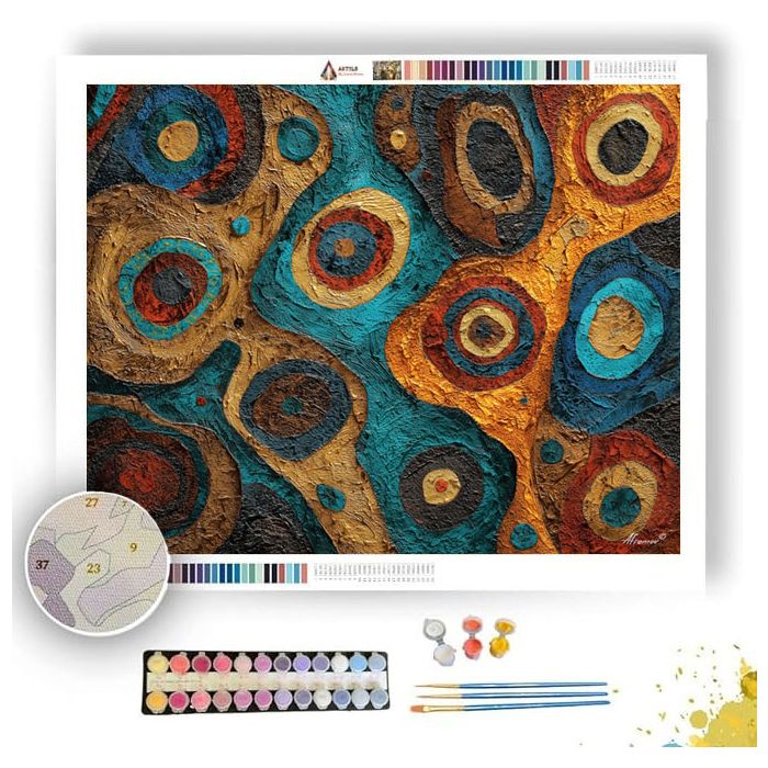 MOLTEN RITUAL 2 - Paint by Numbers Full Kit