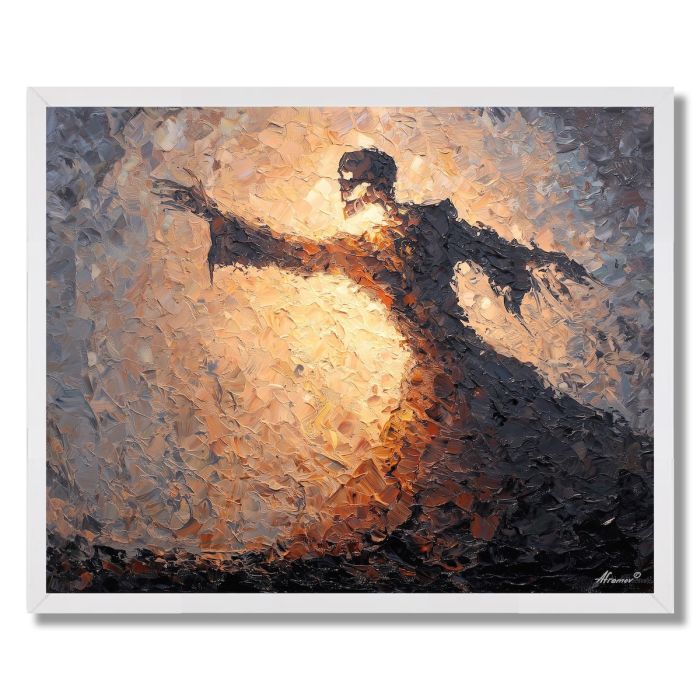 MOLTEN SPECTER 1 - FRAMED