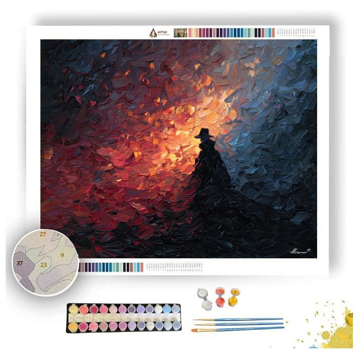 MOLTEN VEIL - Paint by Numbers Full Kit