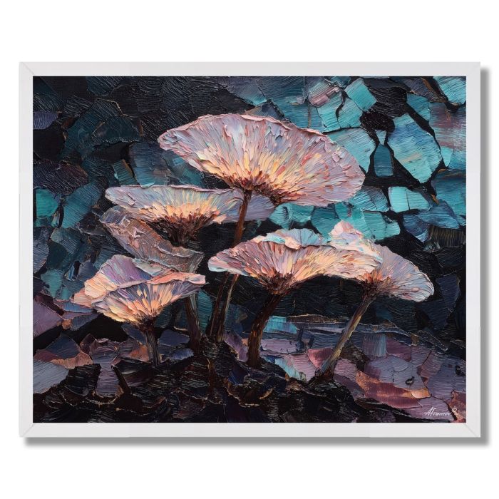 OBSIDIAN BLOOM 3 - FRAMED