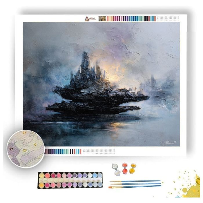 OBSIDIAN CROWN 2 - Paint by Numbers Full Kit