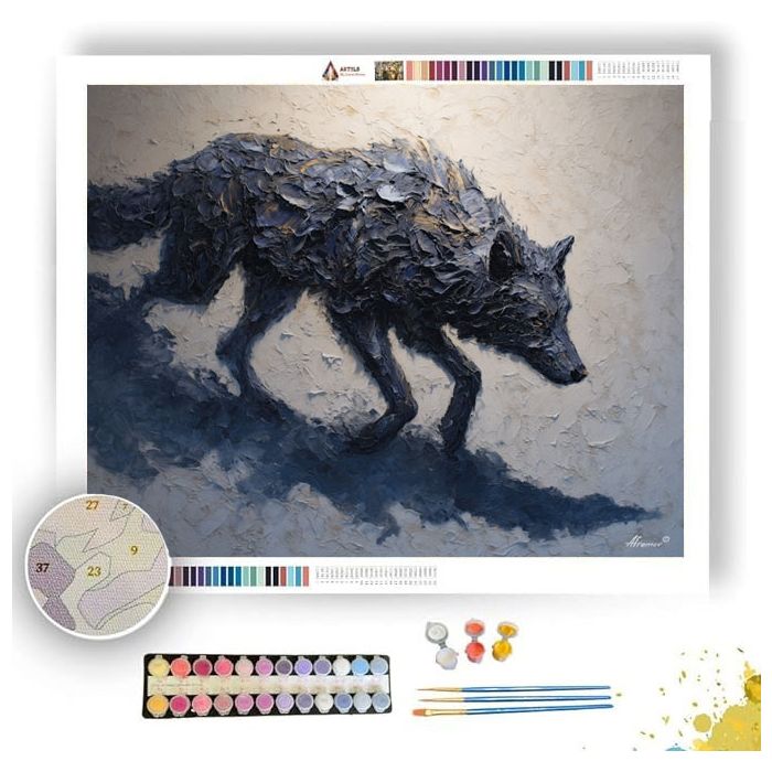 OBSIDIAN MANE 2 - Paint by Numbers Full Kit