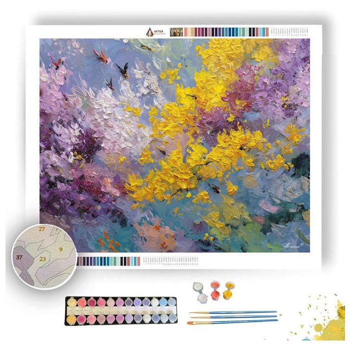 RADIANT CROWN 1 - Paint by Numbers Full Kit