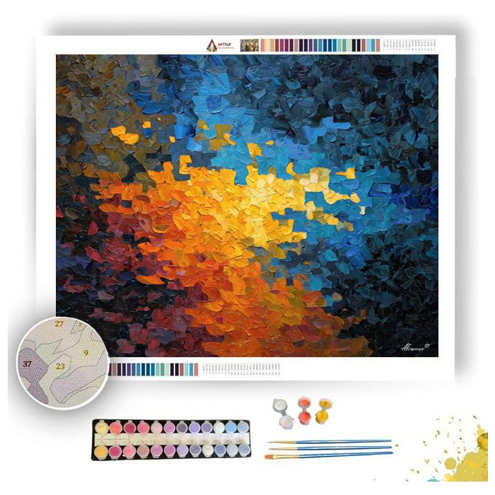 RADIANT FORM - Paint by Numbers Full Kit