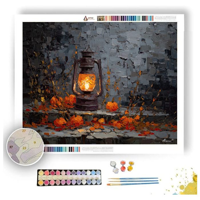 RADIANT LANTERN 1 - Paint by Numbers Full Kit