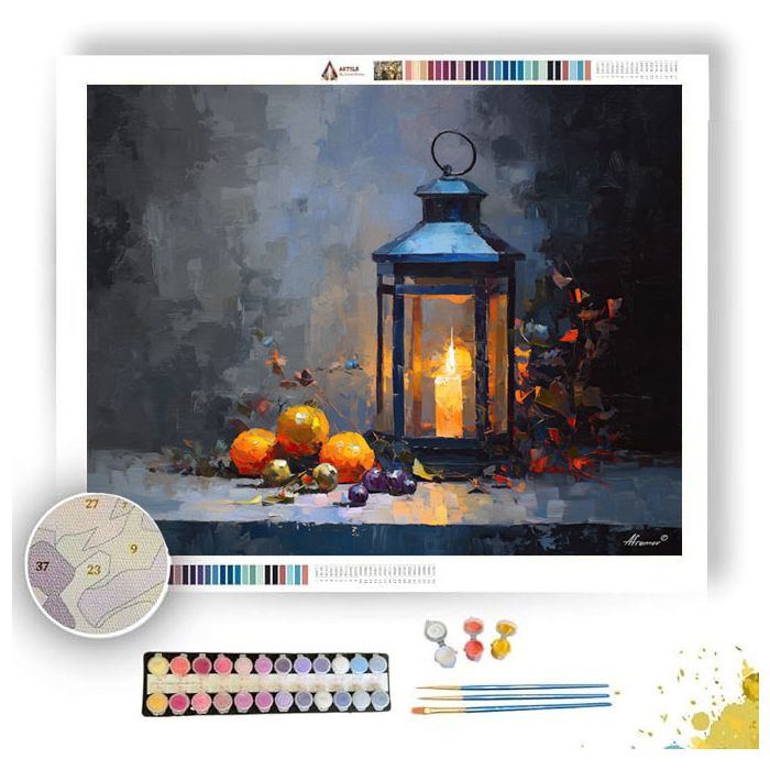 RADIANT LANTERN 2 - Paint by Numbers Full Kit