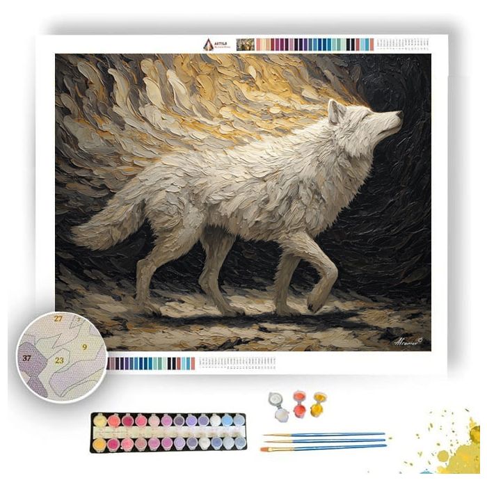 RADIANT MANE - Paint by Numbers Full Kit