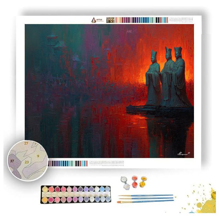 SACRED CROWN - Paint by Numbers Full Kit