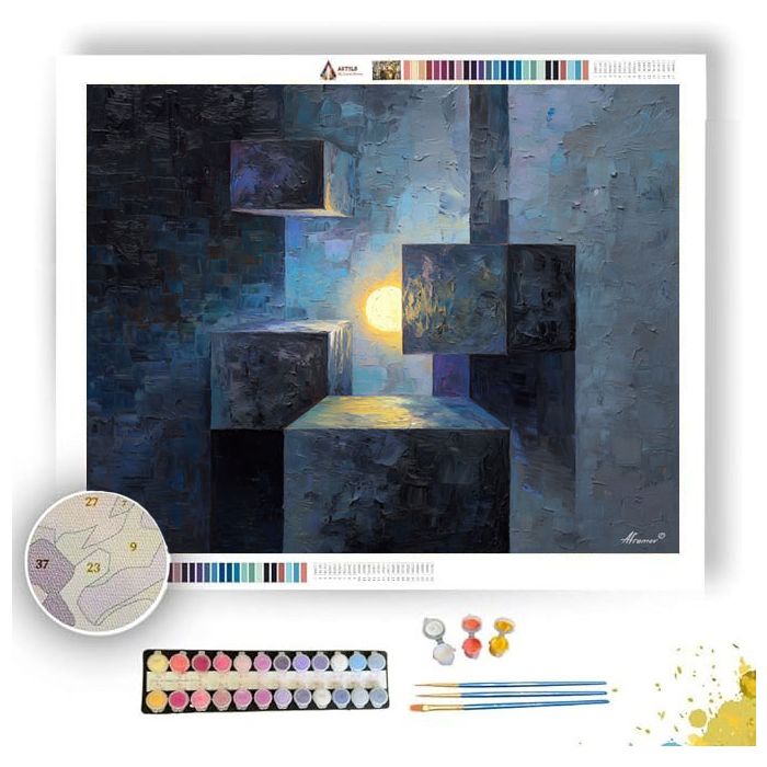 SACRED FORM 1 - Paint by Numbers Full Kit