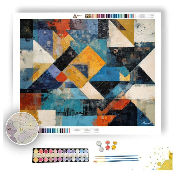 SACRED PATTERN - Paint by Numbers Full Kit