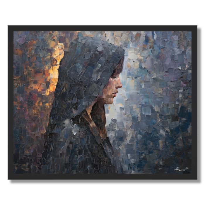 SACRED VEIL 1 - FRAMED