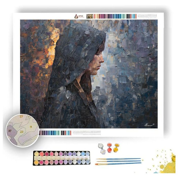 SACRED VEIL 1 - Paint by Numbers Full Kit