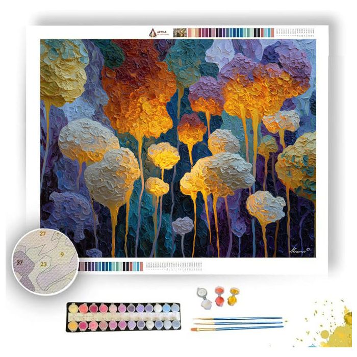 SHATTERED BLOOM 2 - Paint by Numbers Full Kit