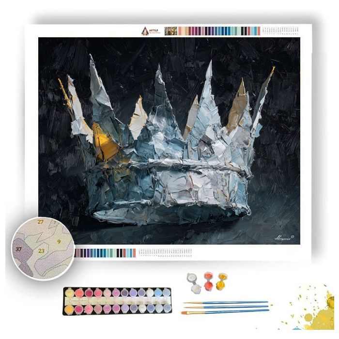 SHATTERED CROWN 2 - Paint by Numbers Full Kit
