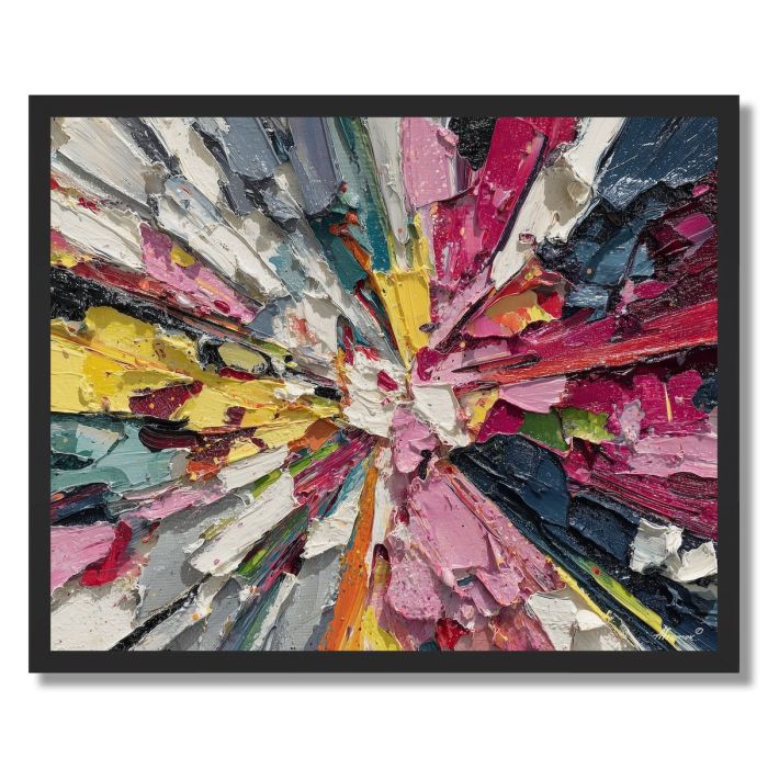 SHATTERED FORM - FRAMED