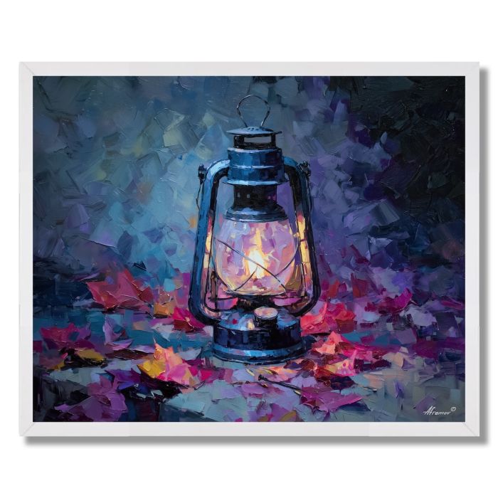 SHATTERED LANTERN 1 - FRAMED