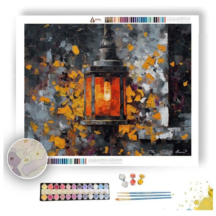 SHATTERED LANTERN 2 - Paint by Numbers Full Kit