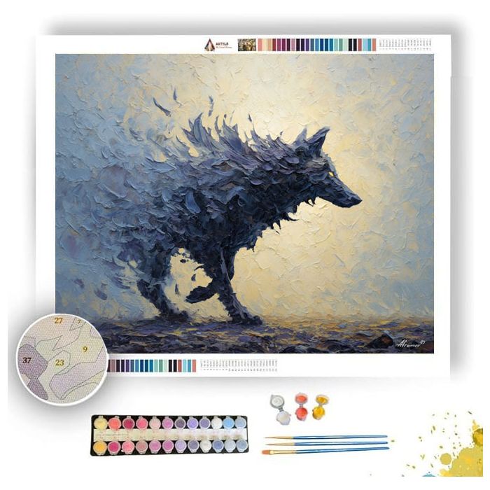 SHATTERED MANE 1 - Paint by Numbers Full Kit