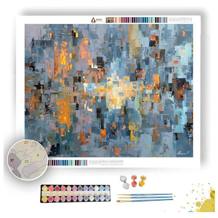 SHATTERED RITUAL 1 - Paint by Numbers Full Kit