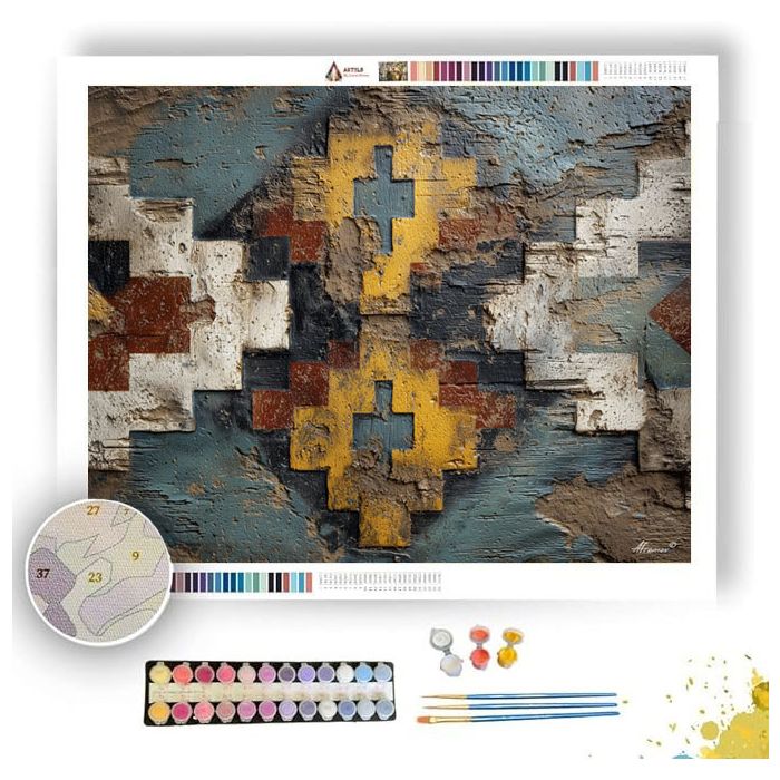 SHATTERED RITUAL 3 - Paint by Numbers Full Kit