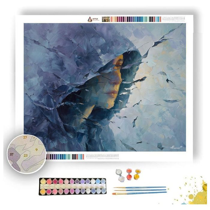 SHATTERED VEIL 2 - Paint by Numbers Full Kit