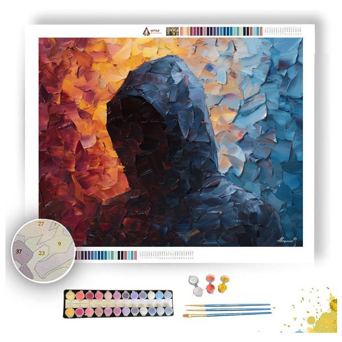 SHATTERED VEIL 3 - Paint by Numbers Full Kit