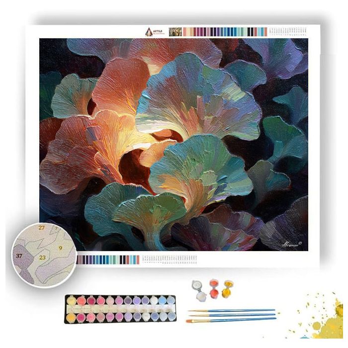 SILENT BLOOM 2 - Paint by Numbers Full Kit