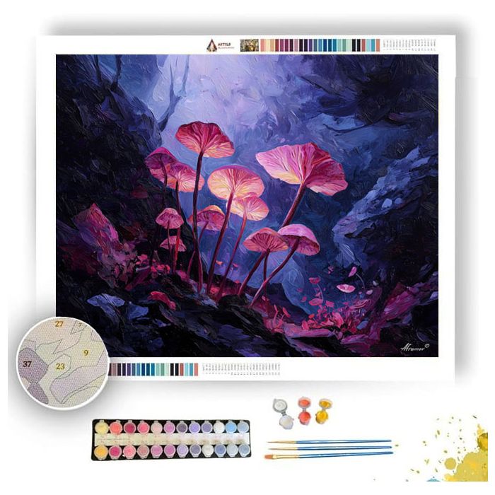 SILENT BLOOM 3 - Paint by Numbers Full Kit
