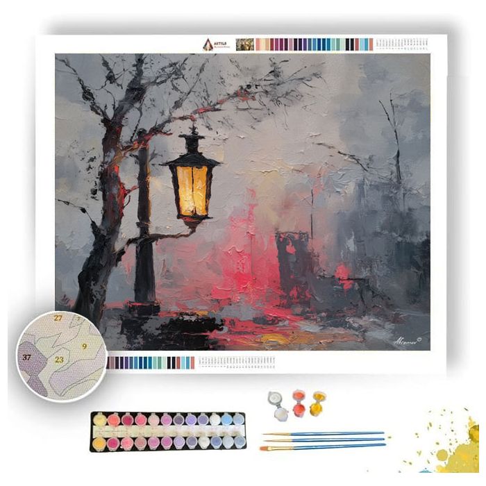 SILENT LANTERN - Paint by Numbers Full Kit