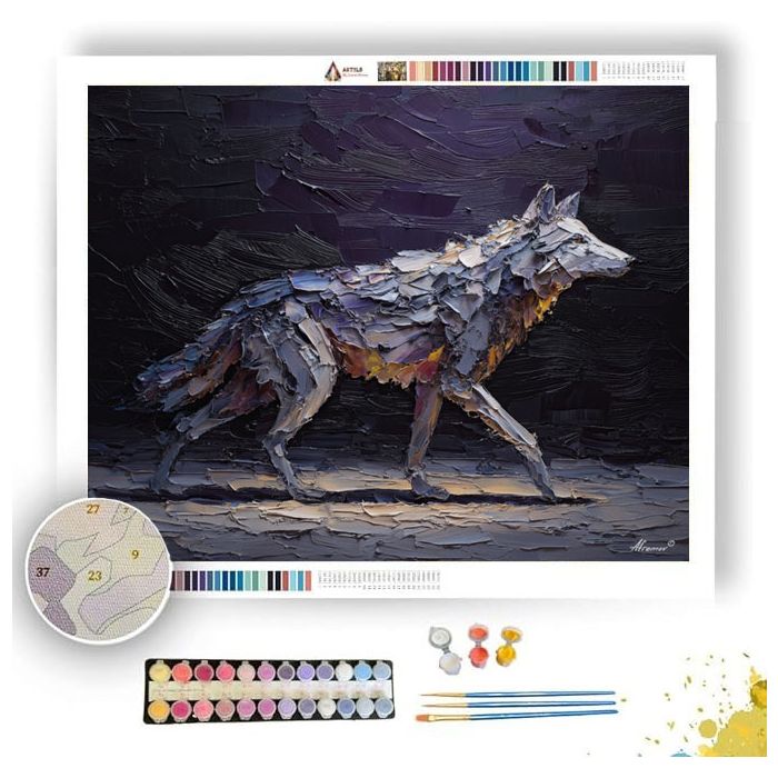 SILENT MANE 1 - Paint by Numbers Full Kit