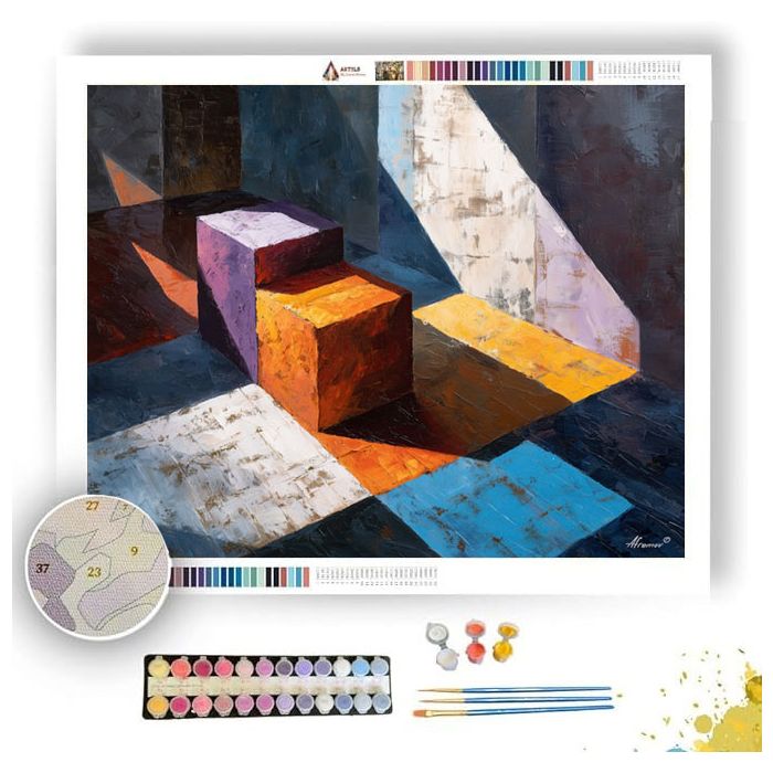 SILENT PATTERN 2 - Paint by Numbers Full Kit