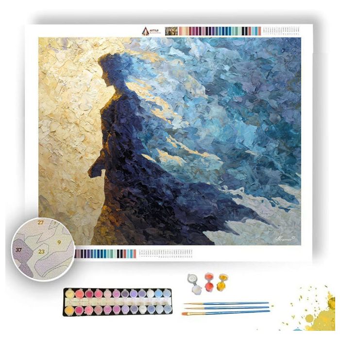 SILENT VEIL 1 - Paint by Numbers Full Kit