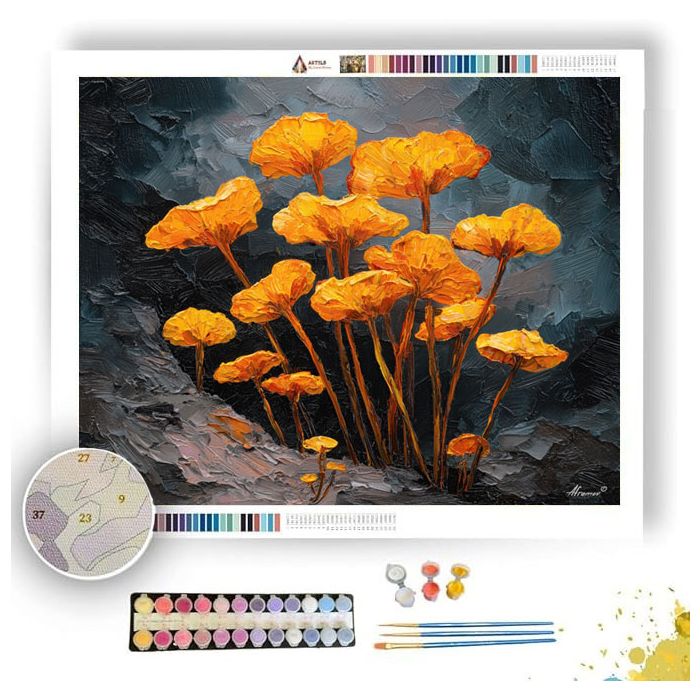 WILD BLOOM 1 - Paint by Numbers Full Kit