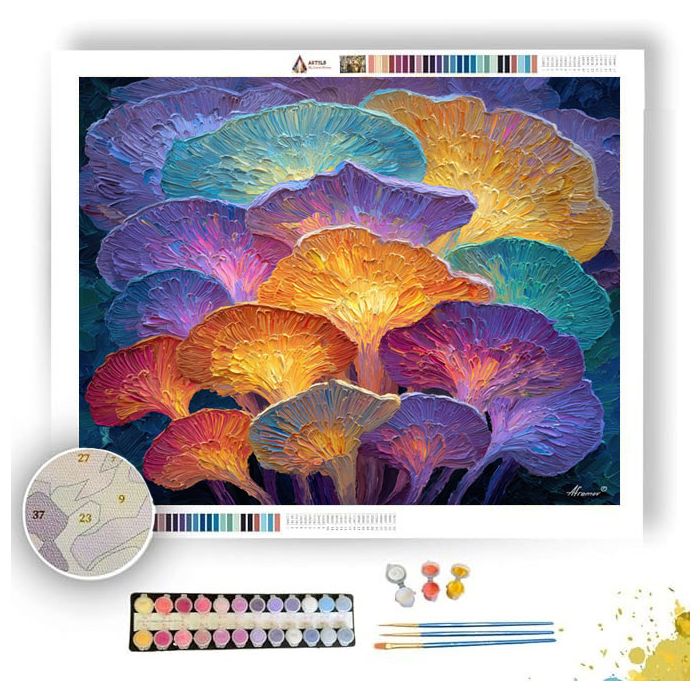 WILD BLOOM 3 - Paint by Numbers Full Kit