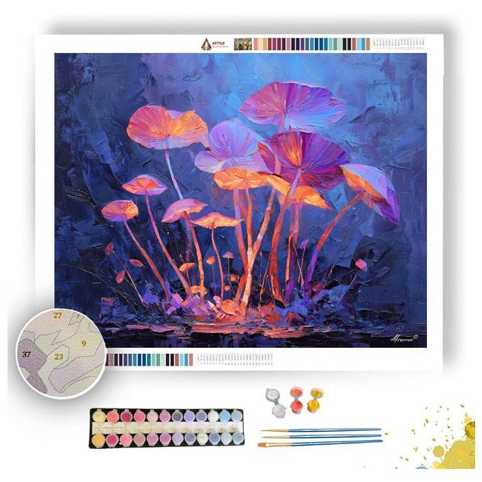 WILD BLOOM 5 - Paint by Numbers Full Kit