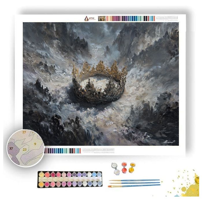 WILD CROWN 2 - Paint by Numbers Full Kit
