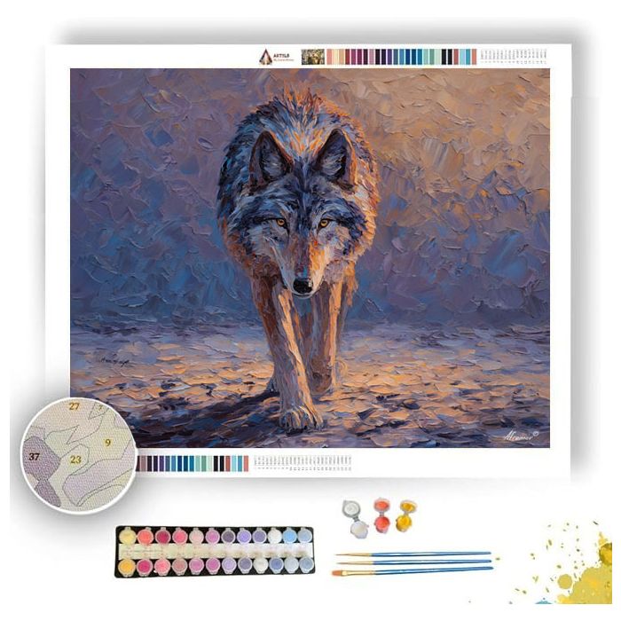WILD MANE 1 - Paint by Numbers Full Kit