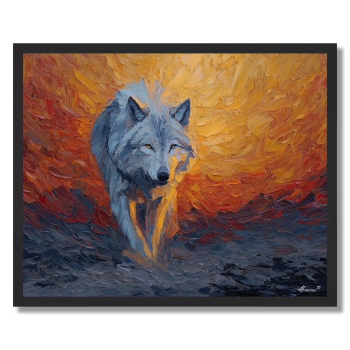 WILD MANE 2 - FRAMED