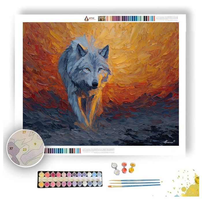 WILD MANE 2 - Paint by Numbers Full Kit