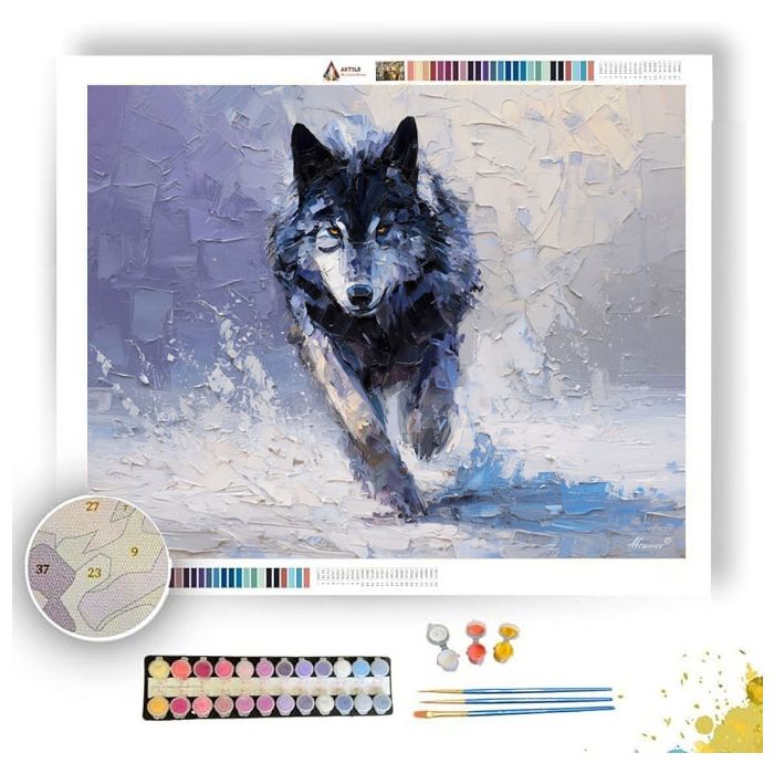 WILD MANE 3 - Paint by Numbers Full Kit