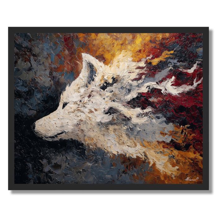 WILD MANE 4 - FRAMED