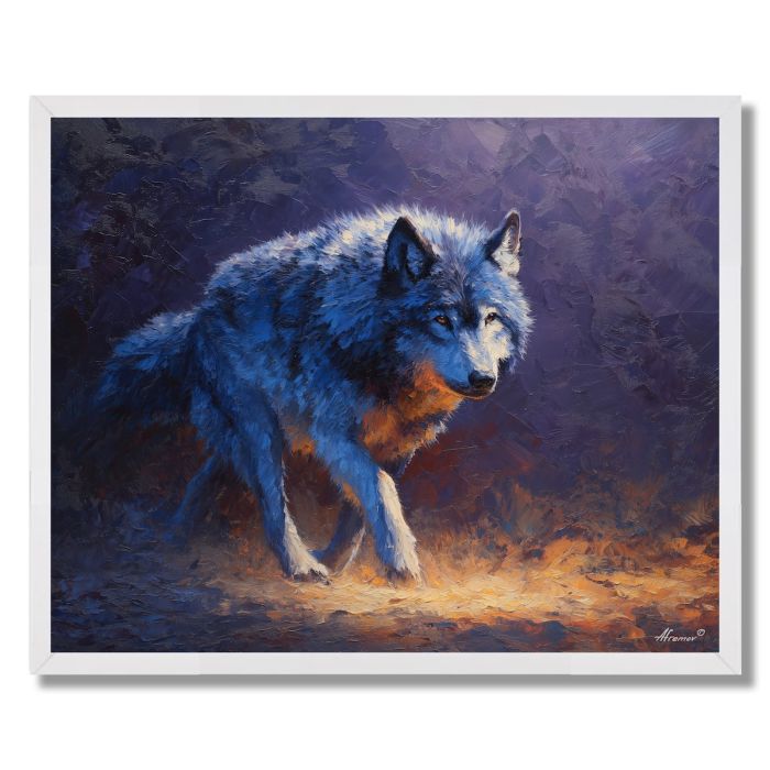 WILD MANE 5 - FRAMED