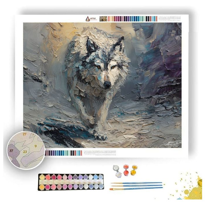 WILD MANE 6 - Paint by Numbers Full Kit