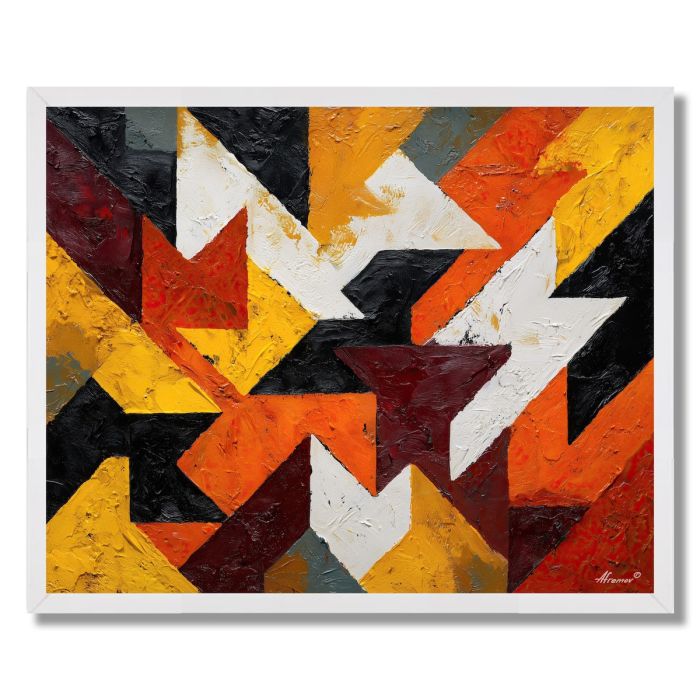 WILD PATTERN 3 - FRAMED