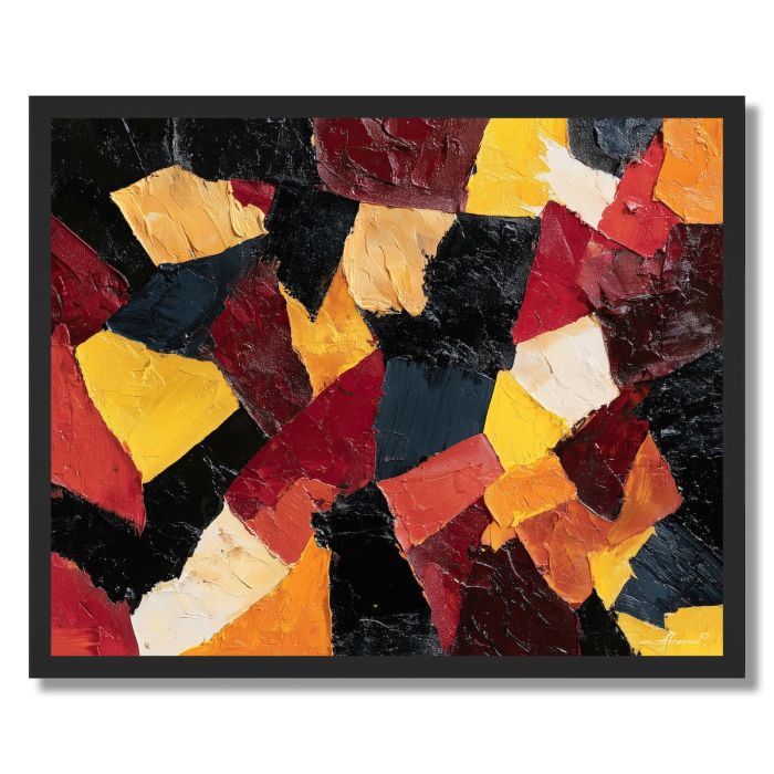 WILD PATTERN 4 - FRAMED