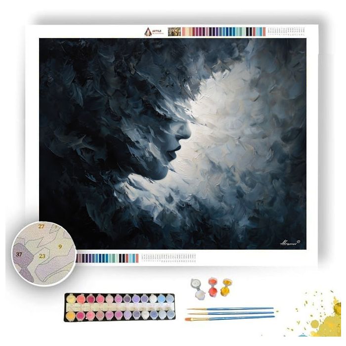 WILD VEIL 1 - Paint by Numbers Full Kit