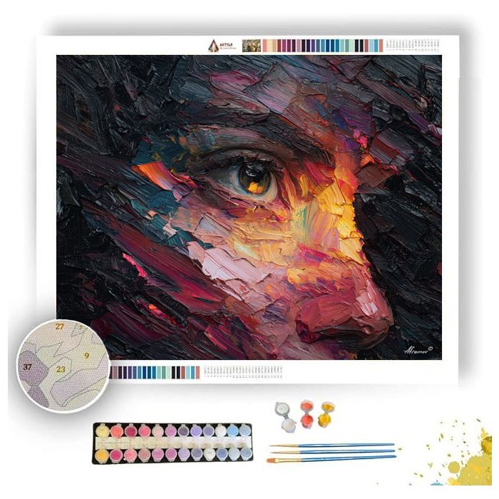 WILD VEIL 2 - Paint by Numbers Full Kit