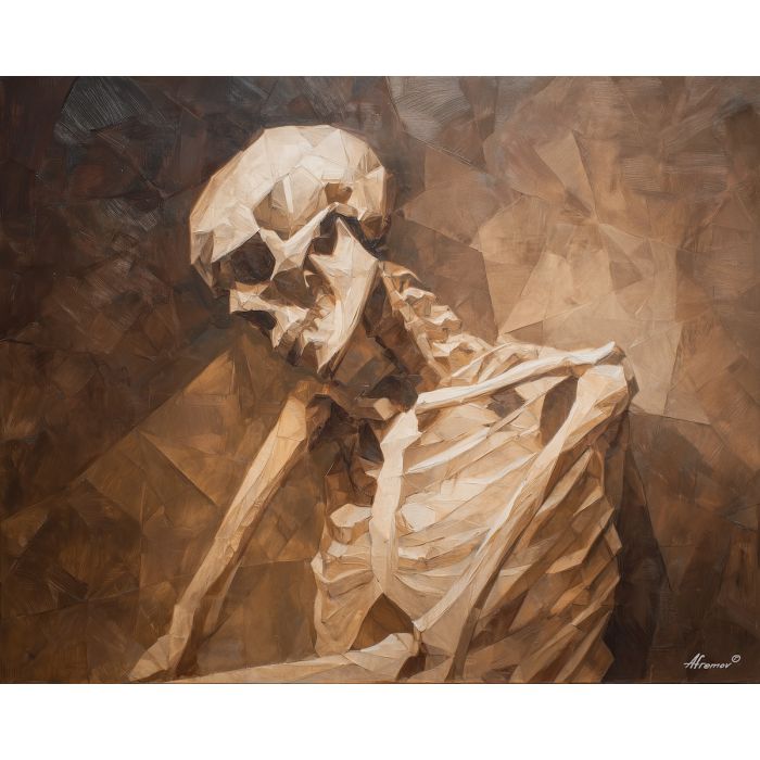 renaissance, geometry, anatomy, chalk, codex, proportion, study, spiral, draft, sepia, palette knife, oil painting, impasto, texture, expressive, layered paint, dynamic light, atmospheric, color depth, art