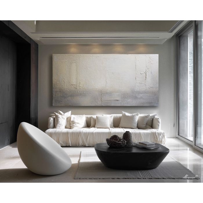 retro, interior, geometry, wood, design, minimal, warm, curve, balance, space, palette knife, oil painting, impasto, texture, expressive, layered paint, dynamic light, atmospheric, color depth, art